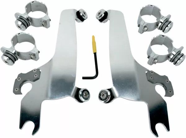 Memphis shades metric MEK1944 No-Tool Trigger-Lock Mount Kit a Sportshield számára Szélvédő és karosszéria rögzítő alkatrész 0