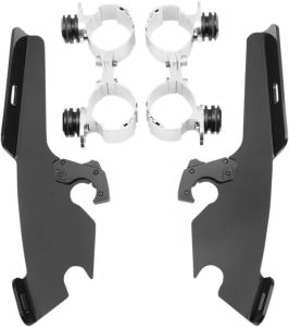 Memphis shades metric MEB1943 zsírok/vékony szélvédő trigger-zárral teljes Mount Kit Szélvédő és karosszéria rögzítő alkatrész