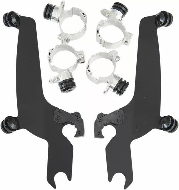 Memphis shades metric MEB8934 No-Tool Trigger-Lock Mount Kit a Sportshield számára Szélvédő és karosszéria rögzítő alkatrész 0