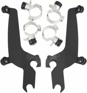 Memphis shades metric MEB8934 No-Tool Trigger-Lock Mount Kit a Sportshield számára Szélvédő és karosszéria rögzítő alkatrész