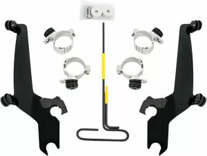 Memphis shades metric MEB8917 No-Tool Trigger-Lock Mount Kit a Sportshield számára Szélvédő és karosszéria rögzítő alkatrész
