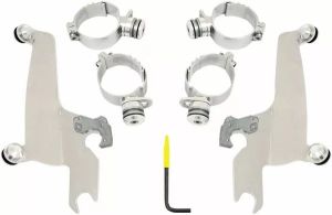Memphis shades metric MEK1988 NO-TOOL TRIGGER-LOCK MOUNT KIT a Sportshield számára Szélvédő, fejidom