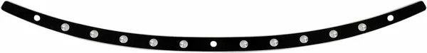 Memphis shades hd MEB0943 rozsdamentes acél szélvédő burkolat Szélvédő és karosszéria rögzítő alkatrész 0