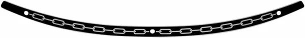 Memphis shades hd MEB0973 rozsdamentes acél szélvédő burkolat Szélvédő és karosszéria rögzítő alkatrész 0