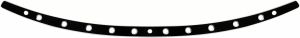 Memphis shades hd MEB0976 rozsdamentes acél szélvédő burkolat Szélvédő és karosszéria rögzítő alkatrész