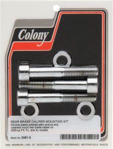 Colony 2081-3 hátsó féknyereg csavarkészlet Karosszéria rögzítő, csavar Body H&A