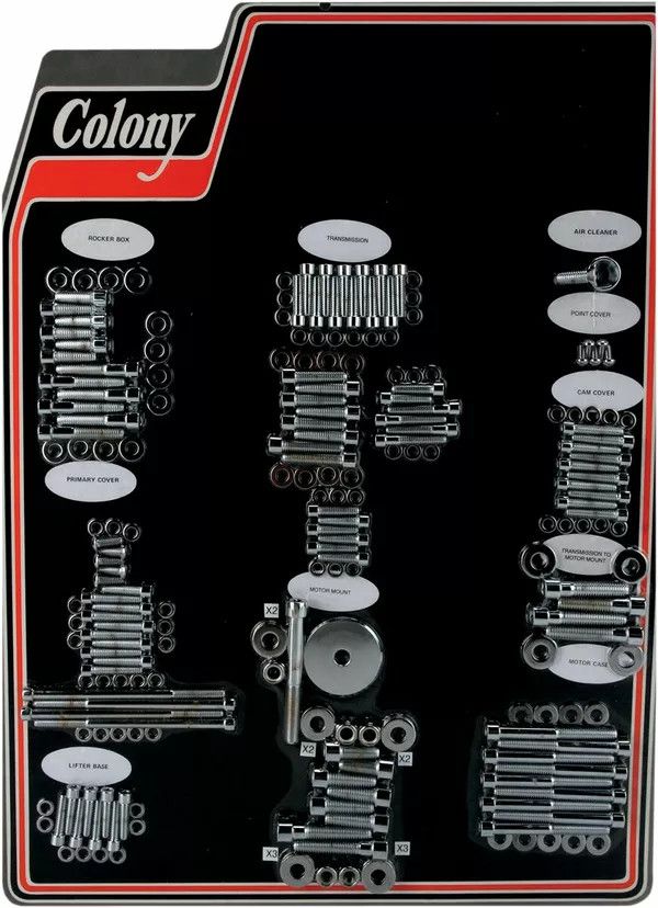 Colony 1024-P Allen Bolt készlet Karosszéria rögzítő, csavar Body H&A 0