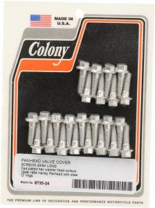 Colony 8735-24 szelepfedél csavarkészlet Karosszéria rögzítő, csavar Body H&A