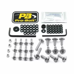 Pro bolt FKA405S Alumínium Fairing Bolt készlet Kawasaki számára 