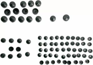 Drag specialties 352003 Bolt Cover Standard Kit Karosszéria rögzítő, csavar Body H&A