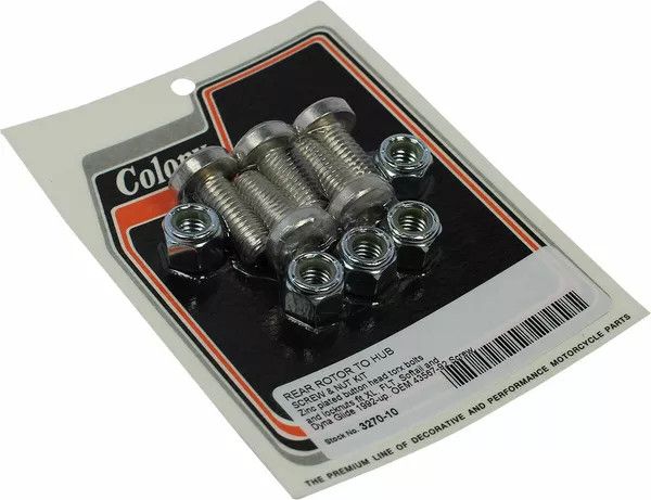 Colony 3270-10 hátsó fékrotor csavar/anya készlet Karosszéria rögzítő, csavar Body H&A 0