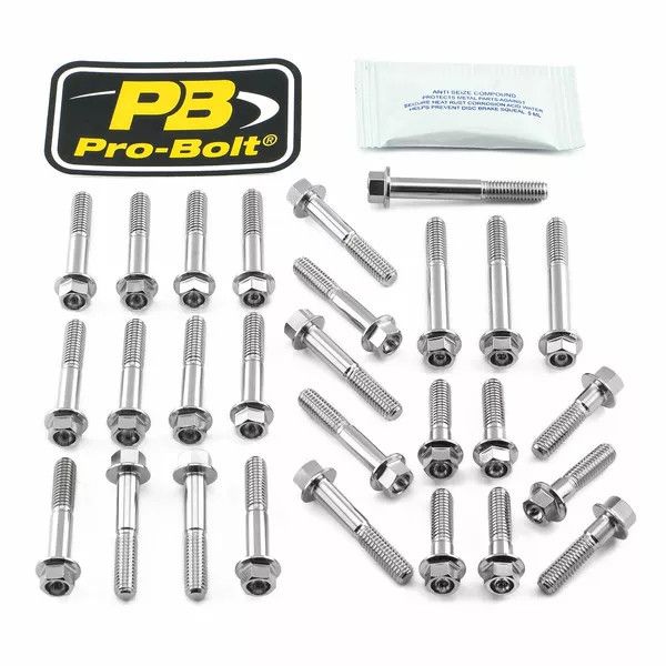 Pro bolt EBM810SSHX rozsdamentes acél motor csavarkészlet a BMW -hez Karosszéria rögzítő, csavar Body H&A 0