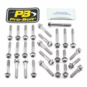 Pro bolt EBM810SSHX rozsdamentes acél motor csavarkészlet a BMW -hez Karosszéria rögzítő, csavar Body H&A