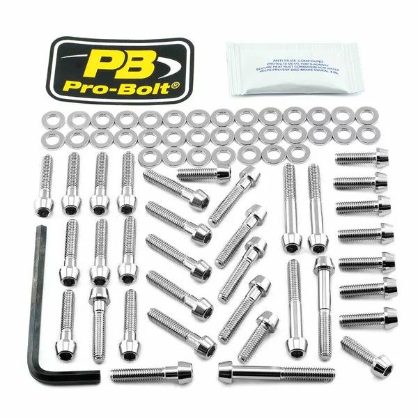 Pro bolt EYA356SS rozsdamentes acél motor csavarkészlet a Yamaha számára Karosszéria rögzítő, csavar Body H&A 0