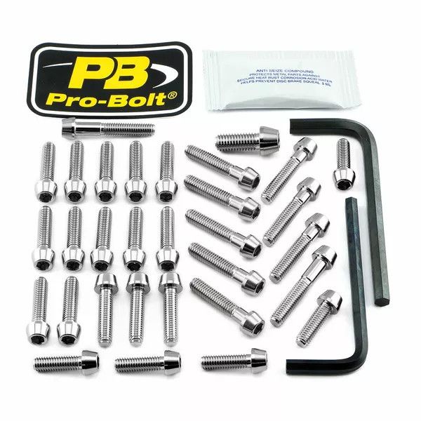 Pro bolt EYA283SS rozsdamentes acél motor csavarkészlet a Yamaha -hoz Karosszéria rögzítő, csavar Body H&A 0