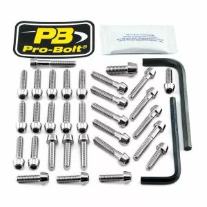 Pro bolt EYA283SS rozsdamentes acél motor csavarkészlet a Yamaha -hoz Karosszéria rögzítő, csavar Body H&A
