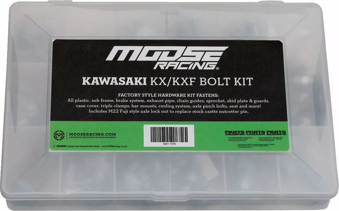 Moose racing hard-parts BKP-05 M1 KX/KXF csavarkészlet Karosszéria rögzítő, csavar Body H&A 1