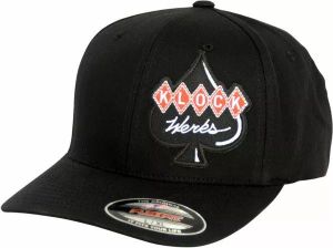 Klock werks KWA -OFFSET - S | M Offset logo FlexFit® kalap Motoros maszk, arcvédő, sapka és sál