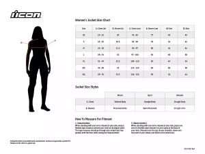 Icon 2822-1431 Women ' S TUSCADERO2 ™ kabát Motoros kabát 7
