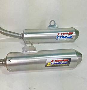 HGS EXHAUST KIPUFOGÓDOB KTM SX125 Kipufogó dob - Slip On