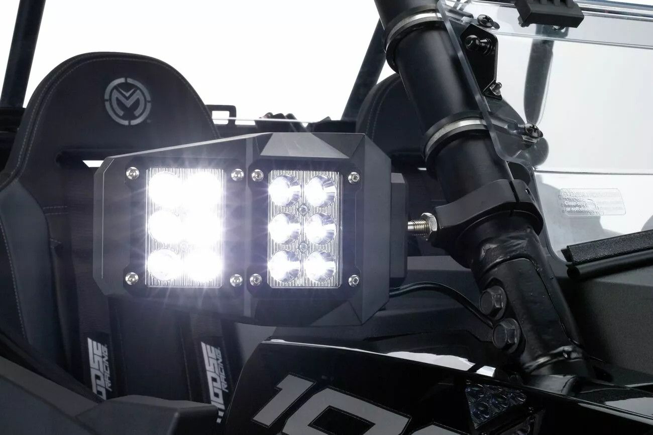 Moose racing hard-parts M60-7010B LED világítású tükör Visszapillantó tükör 3