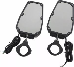 Moose racing hard-parts M60-7010B LED világítású tükör Visszapillantó tükör