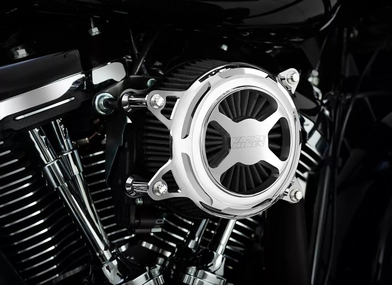 VANCE & HINES 72345 VO2 X légbeömlő Levegőszűrő alkatrészek, légszűrők 1