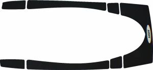 Wsm 012-322BLK vonószőnyeg Lábtartó
