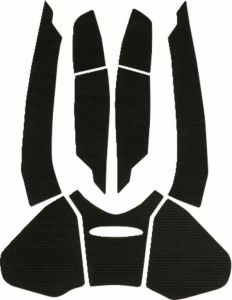 Wsm 012-332BLK vonószőnyeg Lábtartó