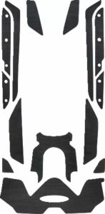Wsm 012-336BLK vonószőnyeg Lábtartó