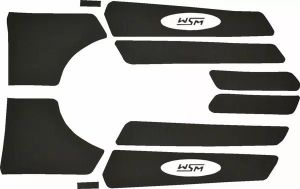 Wsm 012-217BLK vonószőnyeg Lábtartó