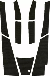 Wsm 012-226BLK vonószőnyeg Lábtartó