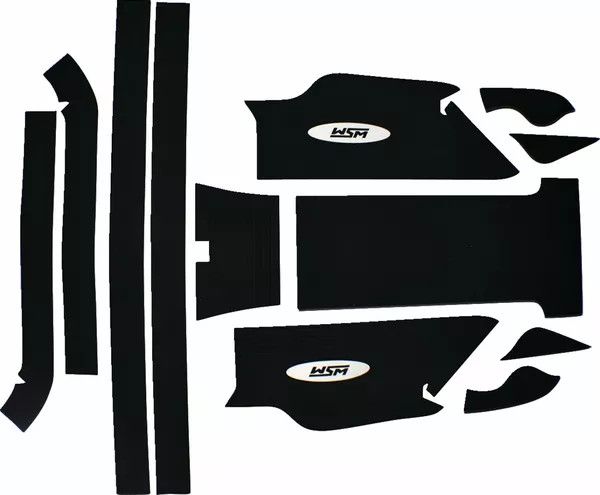 Wsm 012-222BLK vonószőnyeg Lábtartó 0