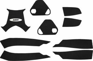 Wsm 012-319BLK vonószőnyeg Lábtartó