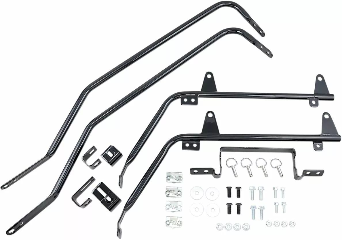 Cycle visions CV-7218 Baggertail SaddleBag Mount for softail modellek Nyeregtáska, oldaltáska, doboz, kiegészítő, konzol 0