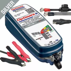 Tecmate TM360 Optimate 6 Válassza ki az akkumulátort/tápegységet Akkumulátor töltő 1