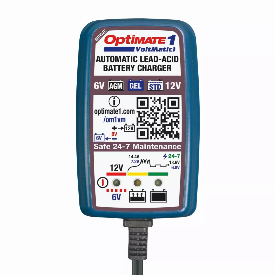 Tecmate TM400A Optimate 1 6/12V Akkumulátor töltő 0