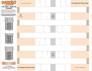Woody's TEMPLATE STUDDING 2.86PT Szerszám