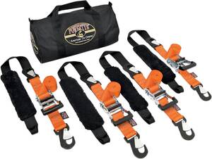 Powertye mfg. nagy DADDY trailer készlet / BLACK|ORANGE / NYLON|STEEL Szerszám