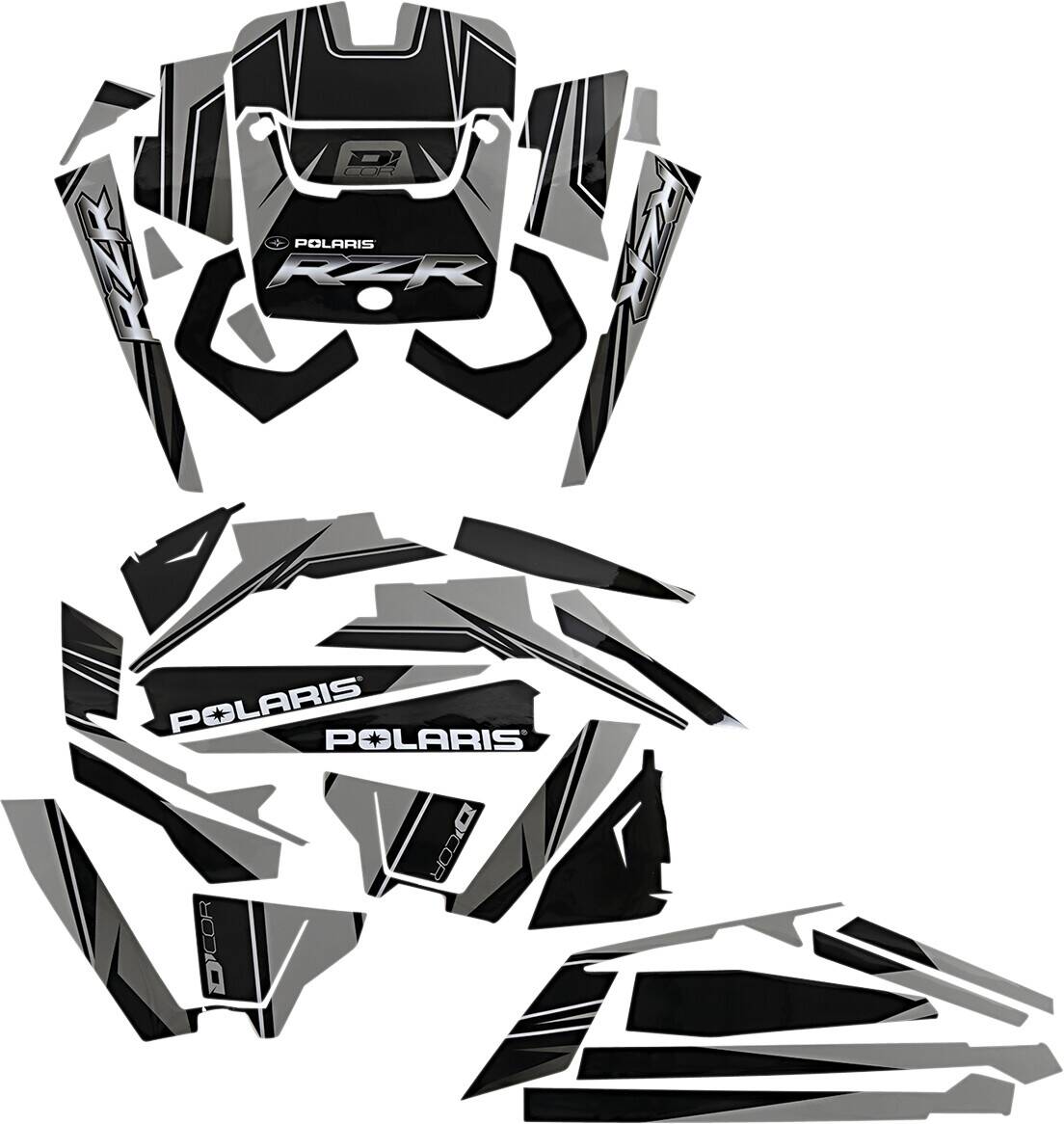 D'cor visuals grafika készlet RZR 2 DR SL/BK Matrica 0