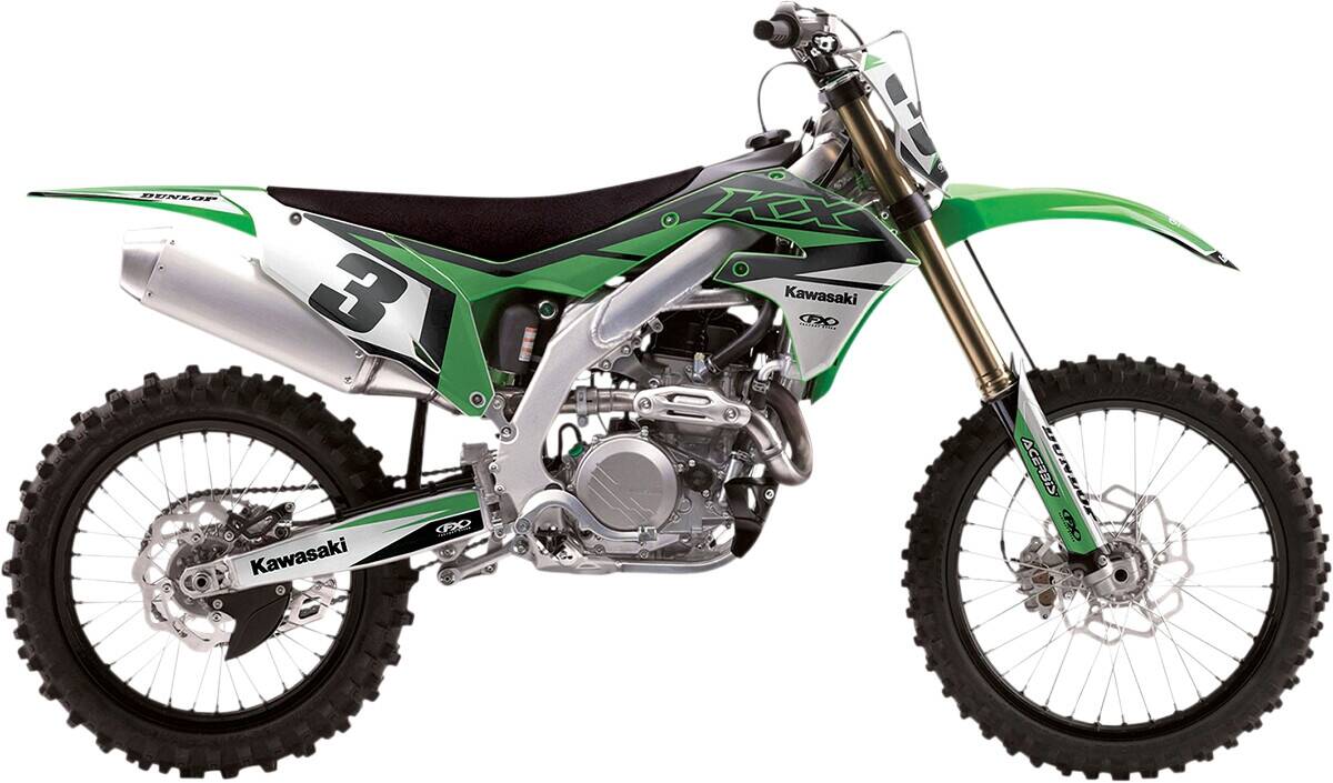 Factory effex grafika készlet - EVO19 - SHR/A - Kawasaki Matrica 0