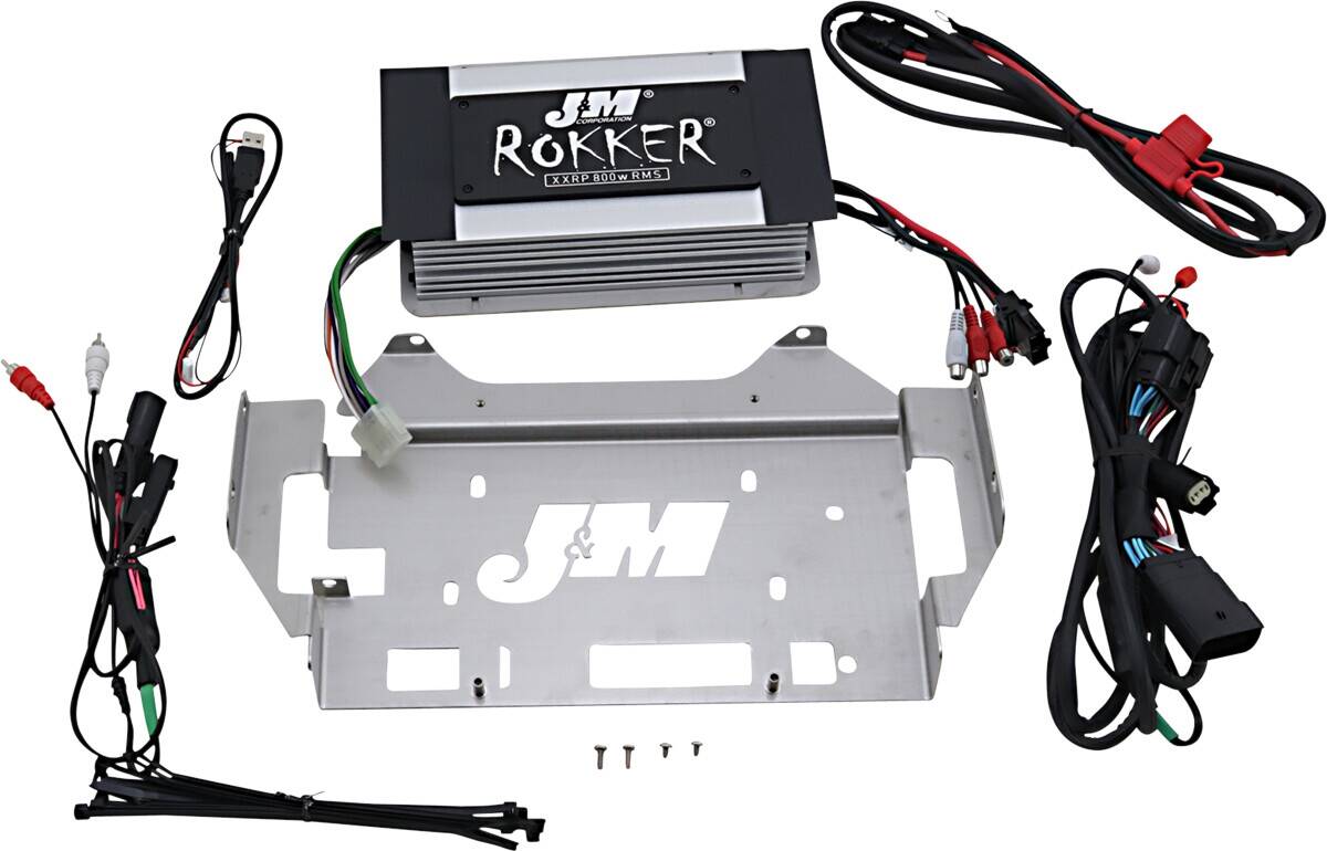 J & m AMP ROK 700W4CH 14-18FLHT Hangszóró 0