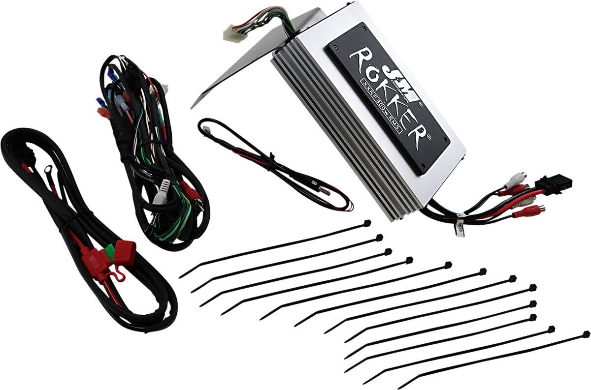 J & m 800w 4-Channel Rokker erõsítõ - '11-'13 FLTRU Hangszóró 0