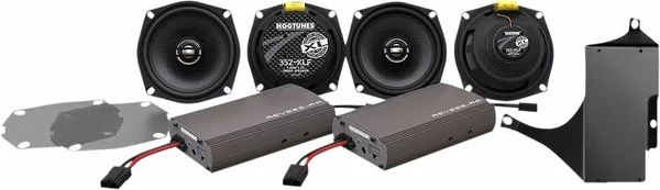 Hogtunes RG Ultra Kit-XL Road Glide Ultra 2 erősítő 4 hangszóró XL sorozatkészlet Hangszóró 0