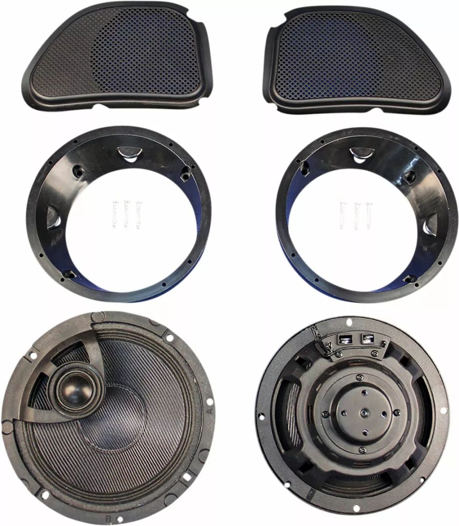 J & m HR13-6582TW-XRP Rokker® XRP 6,58 ° Fairing hangszórókészlet Hi-Output PEI Tweeterrel Hangszóró 0