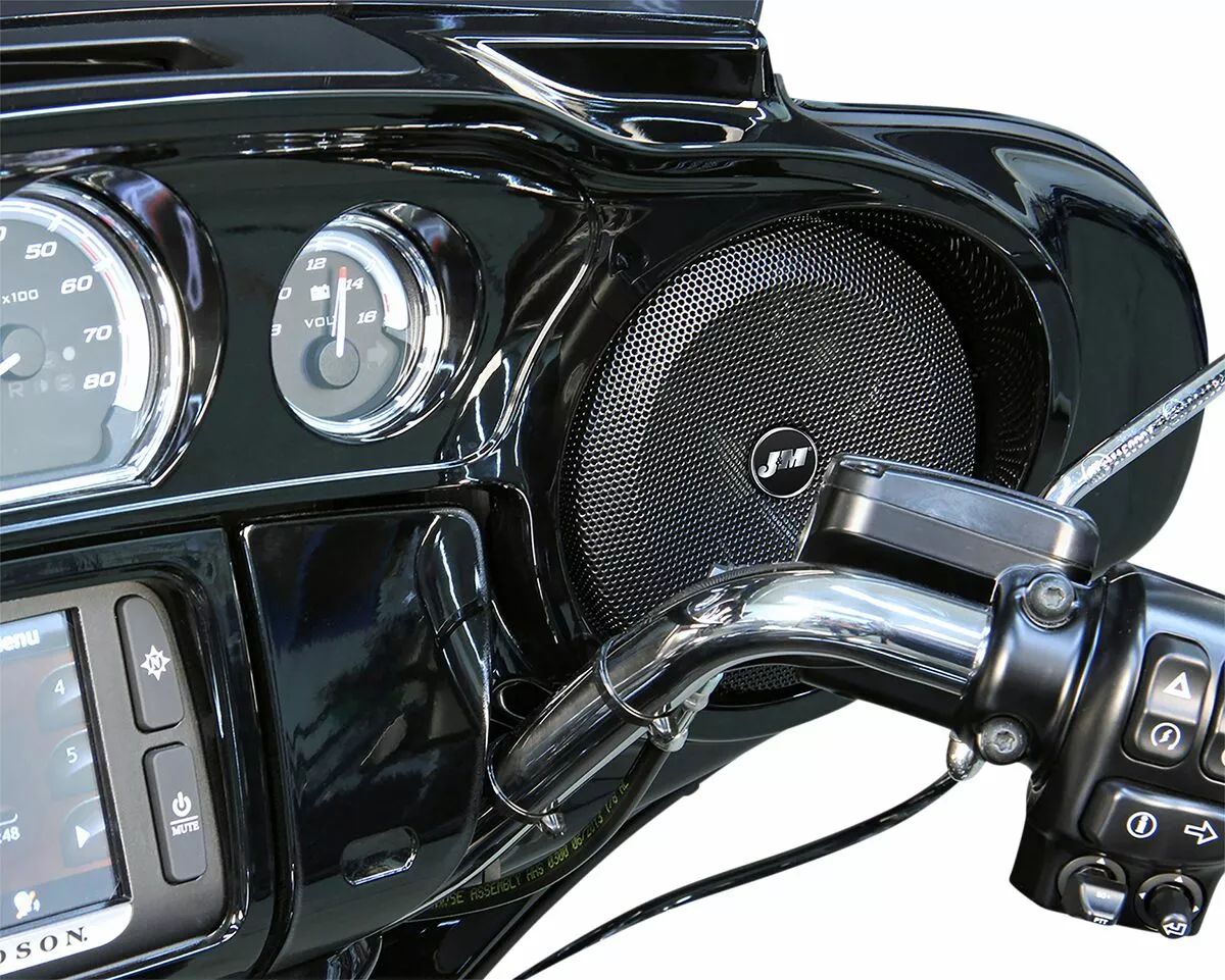 J & m HCRK-6582TW-XRP ROKKER® XRP 6,58 ° Fairing hangszórókészlet Hi-Output PEI Tweeterrel Hangszóró 1