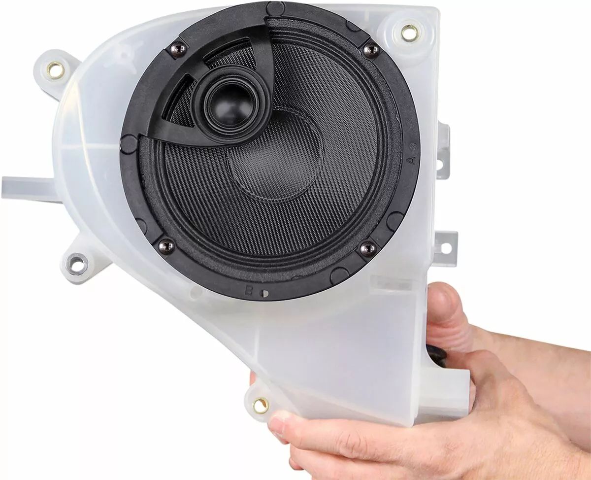 J & m HCRK-6582TW-XRP ROKKER® XRP 6,58 ° Fairing hangszórókészlet Hi-Output PEI Tweeterrel Hangszóró 2
