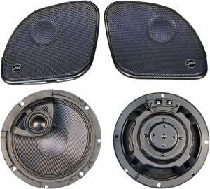 J & m HRRK-6582TW-XRP ROKKER® XRP 6,58 ° Fairing hangszórókészlet Hi-Output PEI Tweeterrel Hangszóró