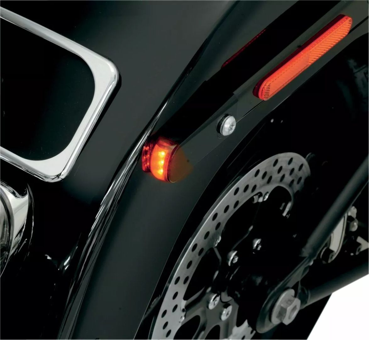 Alloy art SSL-2R Fender rugós LED jelzőfények Kiegészítő lámpa, irányjelző 1