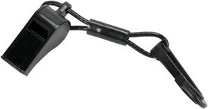 Atlantis WHISTLE W/CLIP fekete Jet-Ski és vízisport alkatrészek